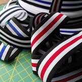 sierelastiek voor over zijnaden /broekstreep