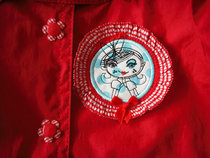 vichyruitjes elastische roezel