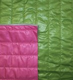 doorgestikte jassenstof op volumevlies (stepper)