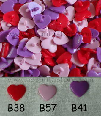 snaps in vormen zoals hartje, bloem, ster enz