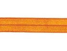 omvouwelastiek: caramel/cognac