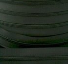 rits aan de meter, grijs 4mm