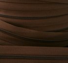 rits aan de meter, bruin 4mm