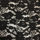 Franzi, mooi rekbaar kant, zwart