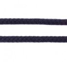 Koord 8 mm gevlochten katoenen koord, donkerblauw