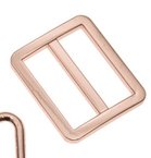  schuifgesp ros&eacute;-goud-kleurig metaal 25 mm