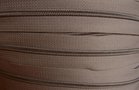 rits aan de meter, taupe 4mm
