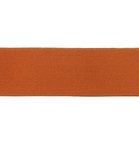 taille-elastiek 4 cm breed: roest of terra /HALVE METER