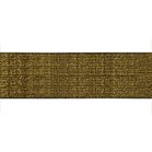 taille-elastiek 4 cm breed: goud met zwart /HALVE METER