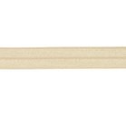 omvouwelastiek: beige