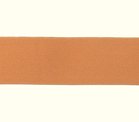 taille-elastiek 4 cm breed: effen licht terra /HALVE METER