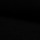 brede ribtricot met goede stretch! zwart. 