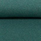 Antje, boordstof  melange donkergroen