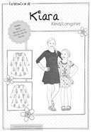 KIARA, patroon van een getailleerd jurkje 