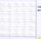 Zacht dun rimpelband 5,5 cm breed met geregen elastiek