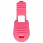 koordklem of koordeinde van kunststof fuchsia