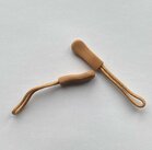 ritshangertje beige/beetje caramel