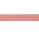 omvouwelastiek 2 cm breed met glimmende rand, oudroze