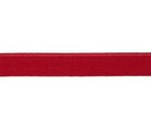 omvouwelastiek 2 cm breed met glimmende rand, donkerrood