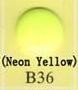 snaps neongeel mat / B36M20