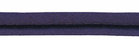 paspelband donkerblauw met 4mm dik koord