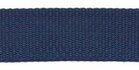 stevig tassenband 2,5 cm breed, donkerblauw
