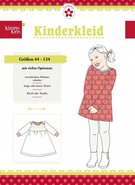 Klimperklein, kinderkleid (jurkje) in de maten 44 t/m 134 