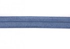 omvouwelastiek  jeansblauw