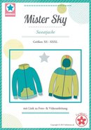 Mister Sky/ patroon van een vest of jack in de maten XS, S, M, L, XL, XXL, XXXL