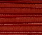 elastisch paspelband, donkerrood met iets bruin