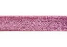 glitterband 25 mm, roze