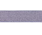 glitter-taille-elastiek jeanskleur 2,5 cm breed:  / HALVE METER