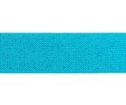 glitter-taille-elastiek turquoise 2,5 cm breed:  / HALVE METER