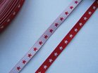 smal sterrenband rood-wit