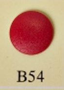 snaps donkerrood mat : B54M20 