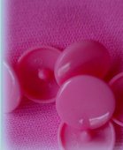 kleine snaps roze glanzend A5