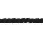 8 mm gedraaid koord zwart