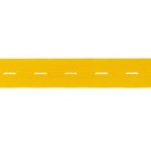 knoopsgatenelastiek okergeel 2 cm breed