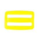 schuifgesp kunststof 38 mm geel