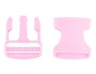  klikgesp roze kunststof 38 mm