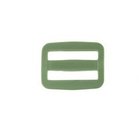 schuifgesp kunststof 25 mm legergroen