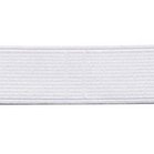 elastiek wit 2,5 cm