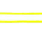 broekstreep band 2,5 cm breed: wit met neongeel