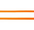 broekstreep band 2,5 cm breed: wit met neonoranje