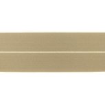 omvouwelastiek 6 cm breed, heerlijk zacht: donker zand (beige)