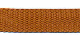 stevig tassenband 2 cm breed, terra
