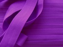 omvouwelastiek 2 cm lichtpaars/lila