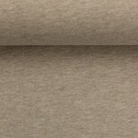 Antje, boordstof  melange beige