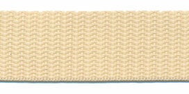 stevig tassenband 2,5 cm breed, creme