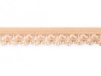 zacht sierelastiek met schulprand, zand